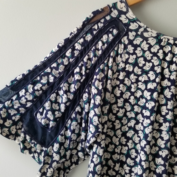 Anthropologie Postmark Floral Print Dolman Sleeve - Picture 9 of 9